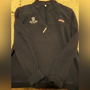 Vineyard Vines Butler University Navy Blue Quarter Zip